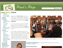 Tablet Screenshot of pauloorts.com